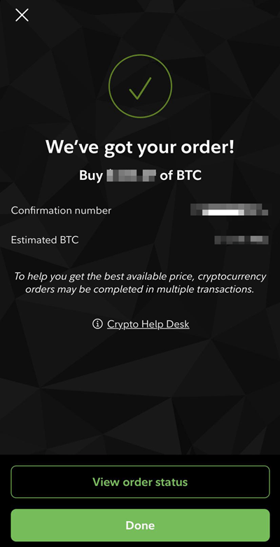 Order execution & settlement